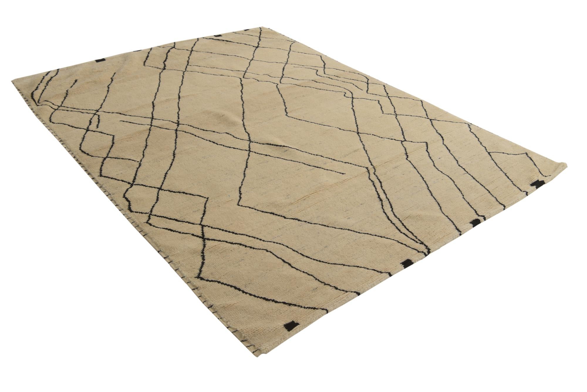 6' x 8' Hand Knotted Darya Wool Rug