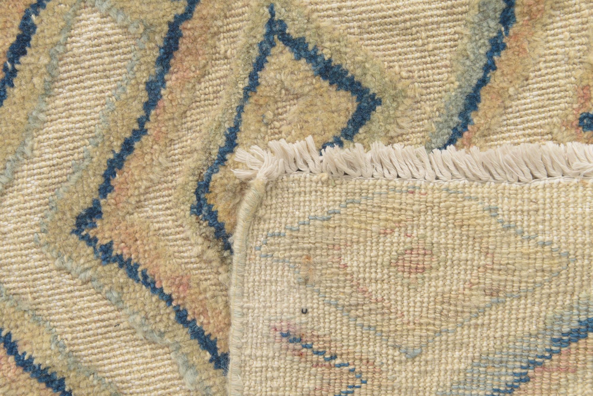9' x 12' 2 Hand Knotted Darya Wool Rug