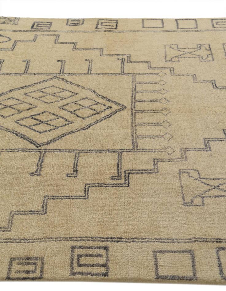 Detail image of 5' 8 x 7' 9  Hand Knotted Darya Wool Rug