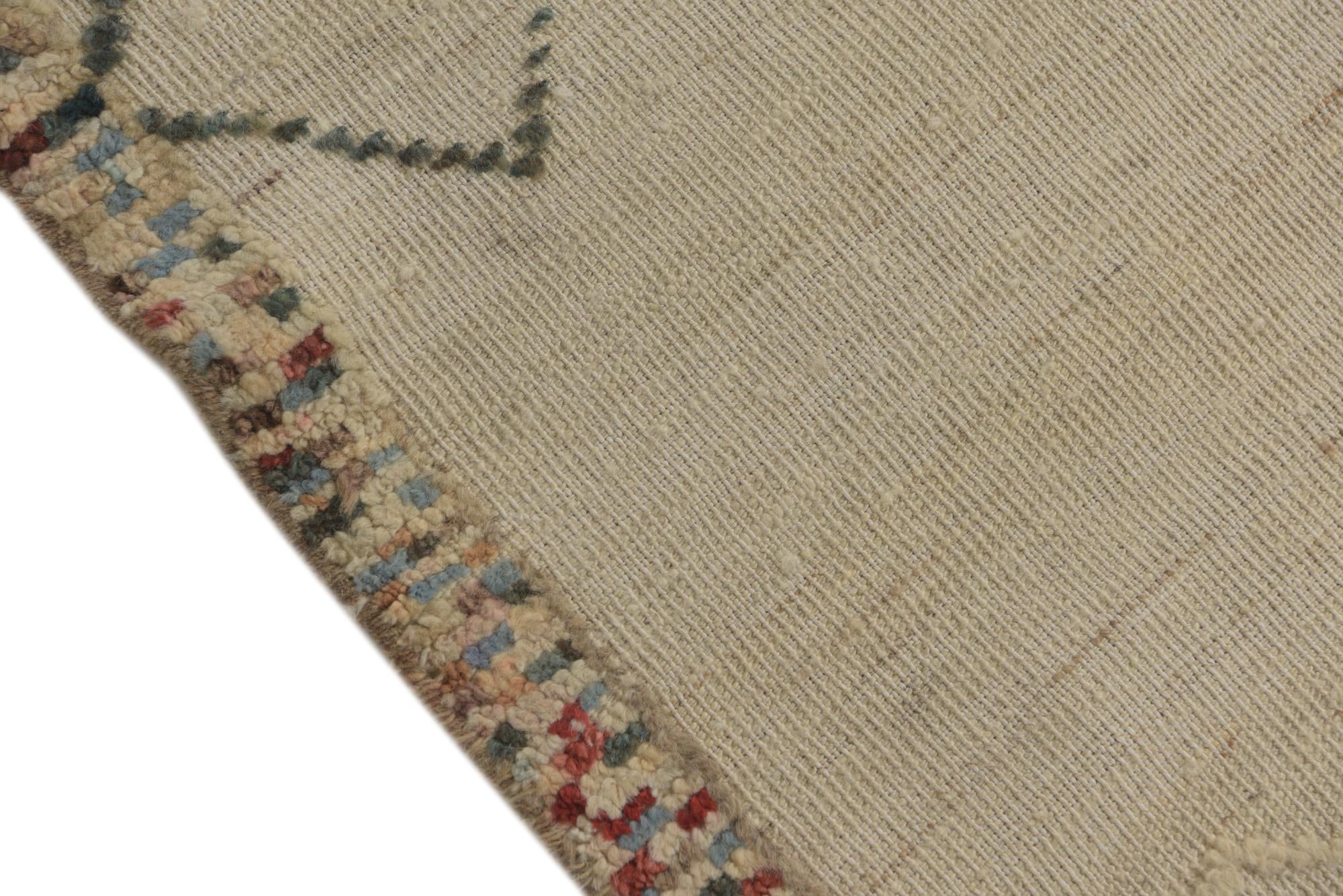 5' 7 x 8' 2 Hand Knotted Darya Wool Rug