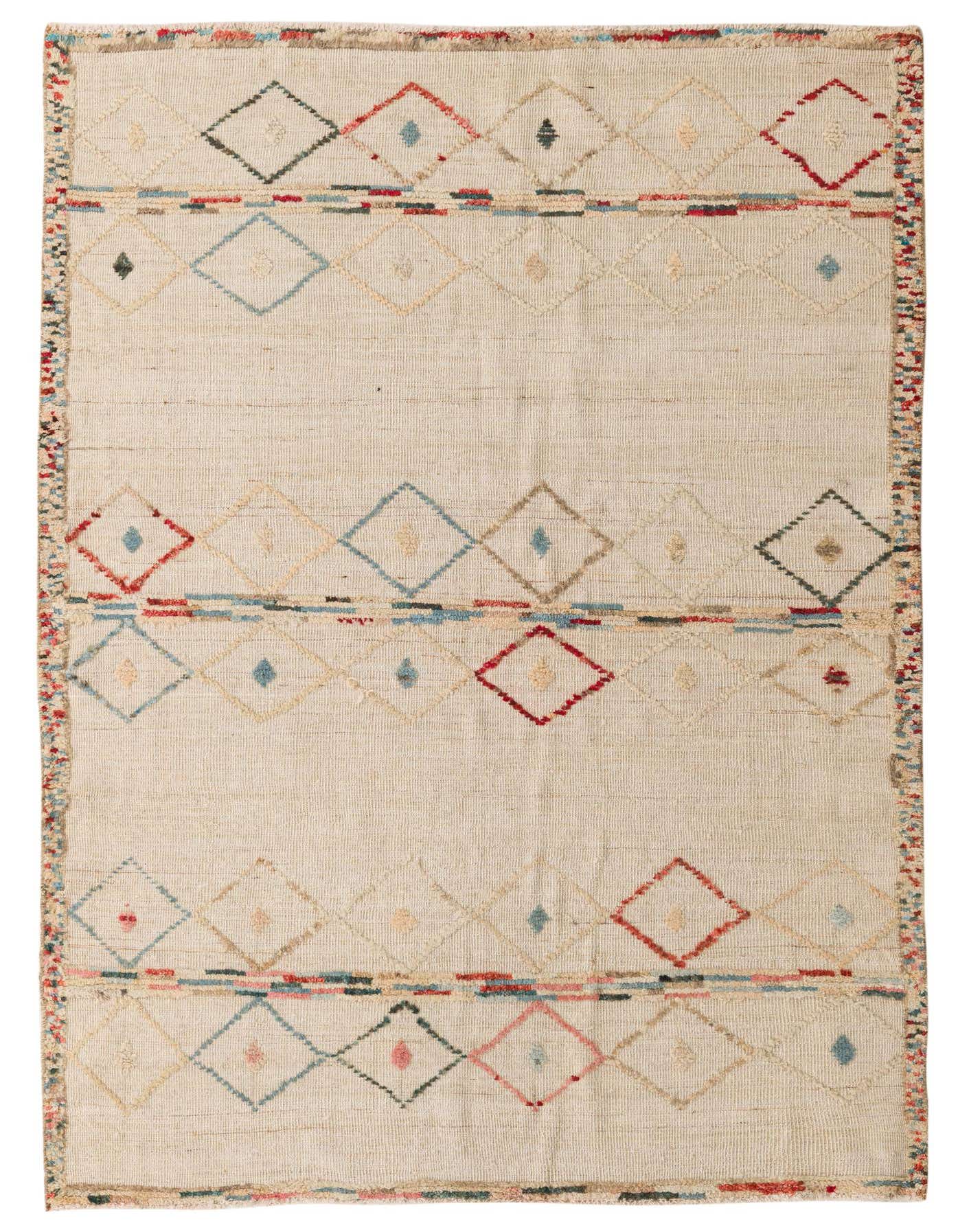 5' 7 x 8' 2 Hand Knotted Darya Wool Rug