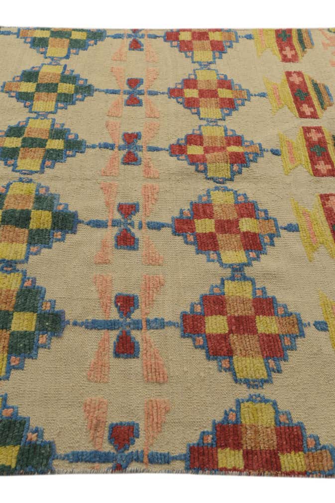 5' 8 x 8' 3 Hand Knotted Darya Wool Rug