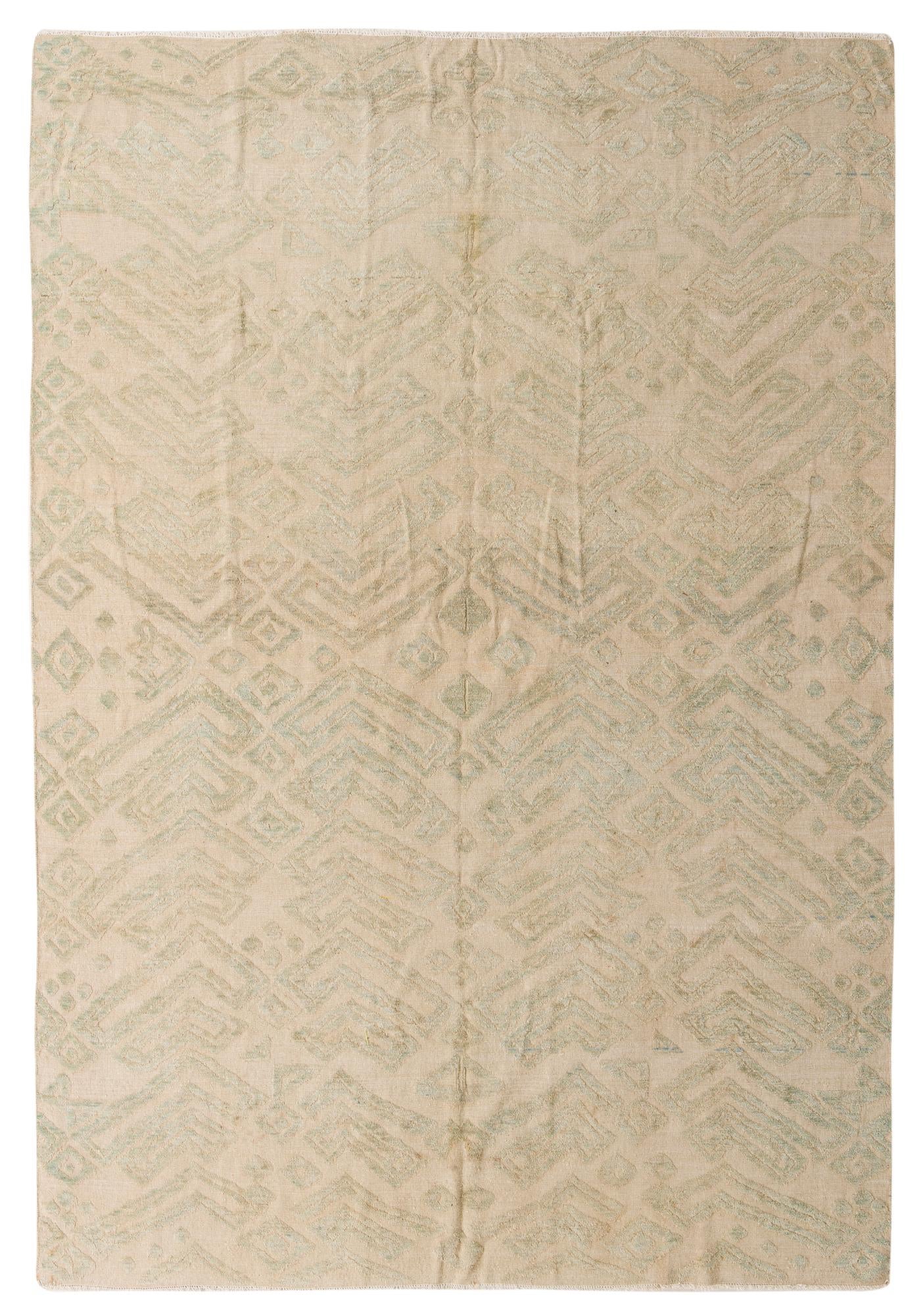 10' x 14' Hand Knotted Darya Wool Rug