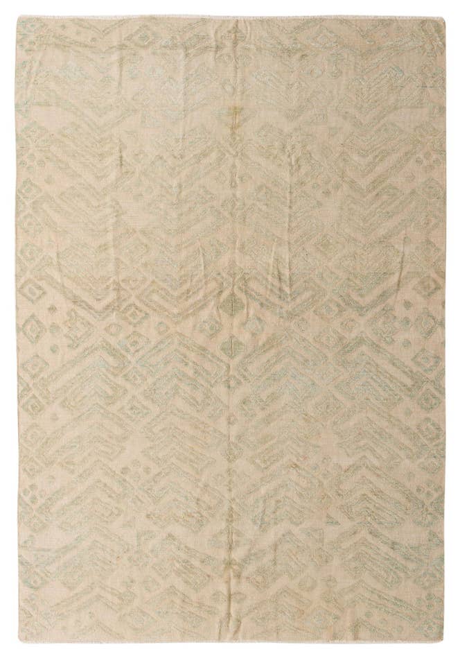 Detail image of 10' x 14' Hand Knotted Darya Wool Rug