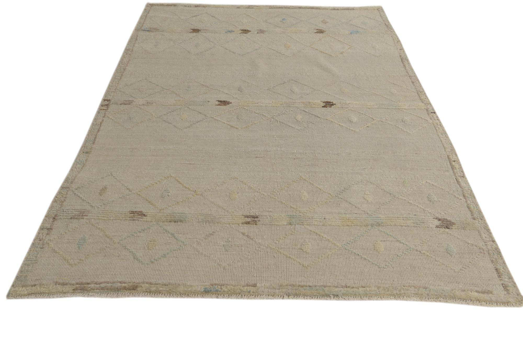 5' 6 x 8' 2 Hand Knotted Darya Wool Rug