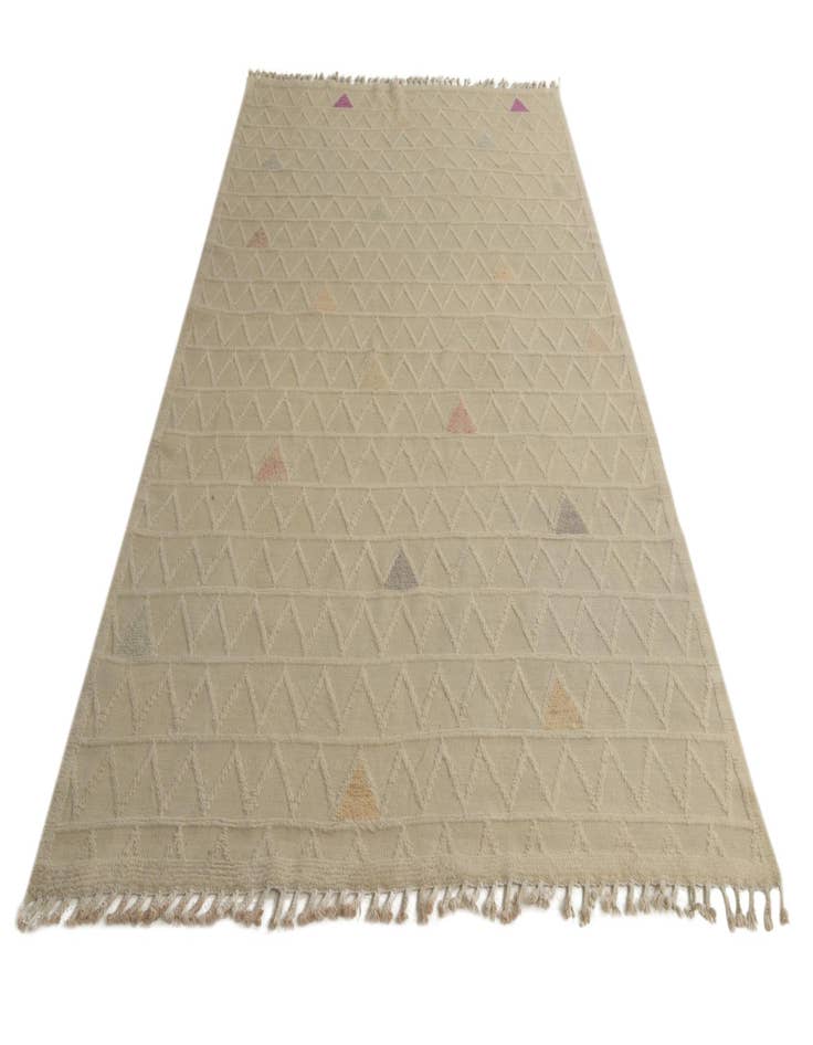 Detail image of 6' 1 x 9' 9 Hand Knotted Darya Wool Rug
