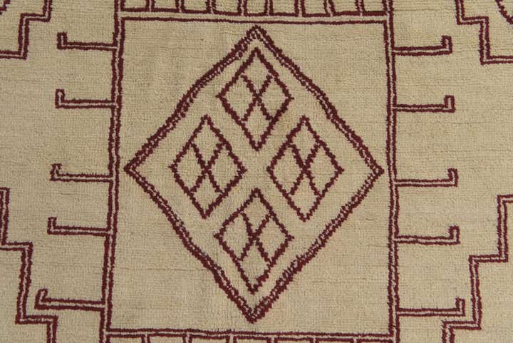 5' 4 x 8' 2 Hand Knotted Darya Wool Rug