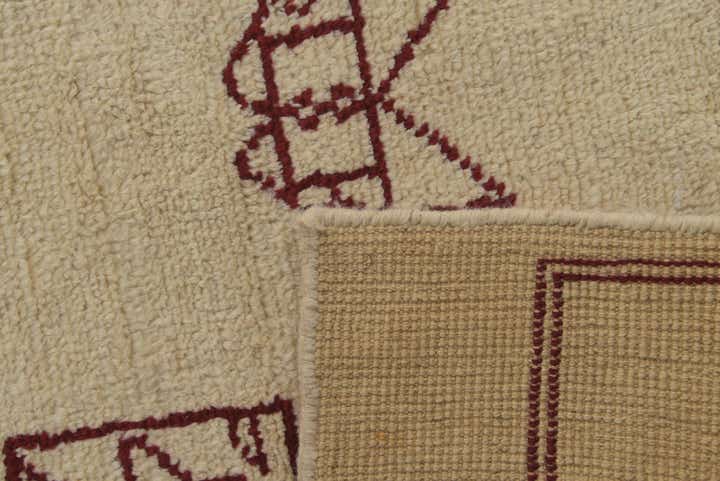 5' 4 x 8' 2 Hand Knotted Darya Wool Rug