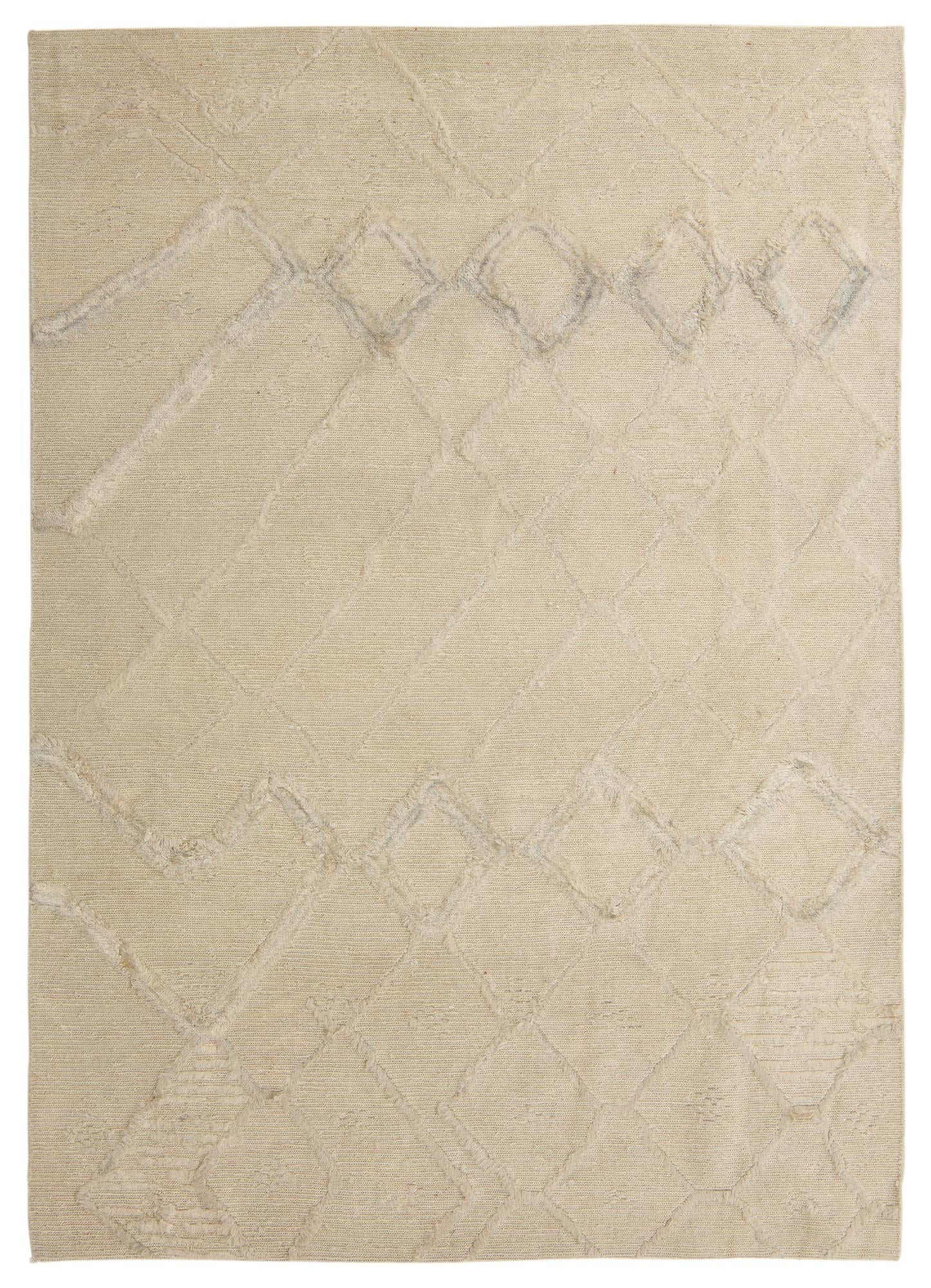 5' 8 x 8' Hand Knotted Darya Wool Rug