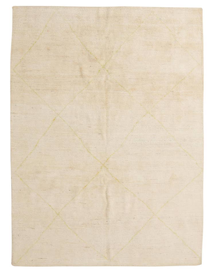 Detail image of 6' 4 x 9' 10 Hand Knotted Darya Wool Rug
