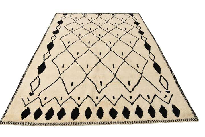 5' 10 x 8' 3 Hand Knotted Darya Wool Rug