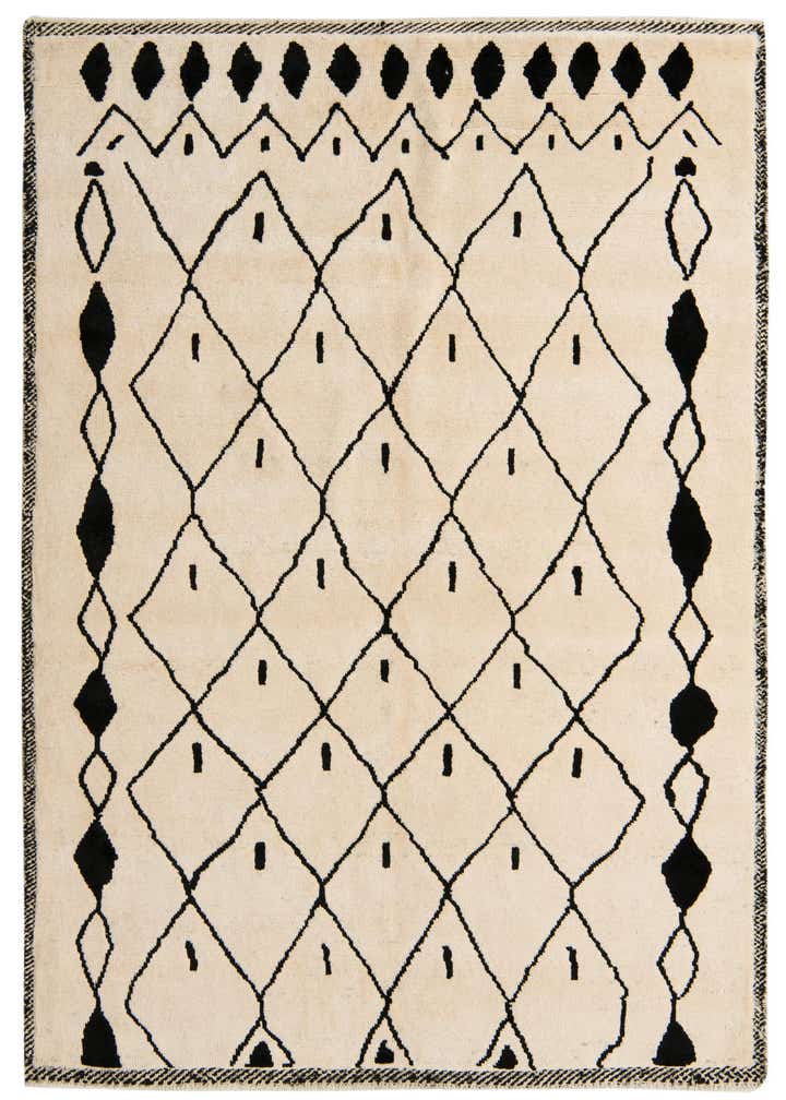 5' 10 x 8' 3 Hand Knotted Darya Wool Rug
