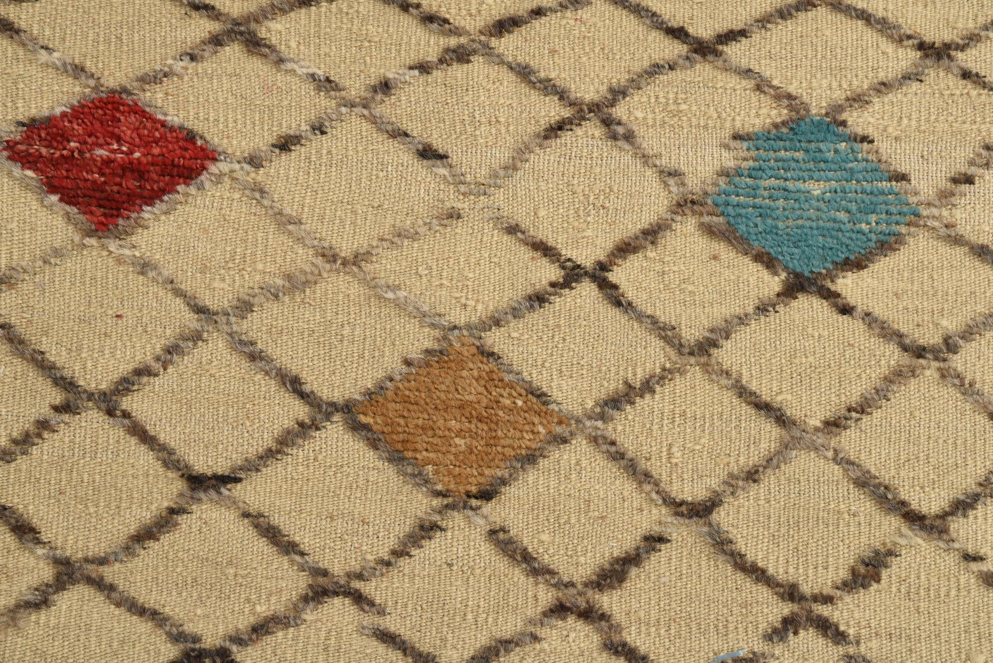 4' x 6' 4 Hand Knotted Darya Wool Rug