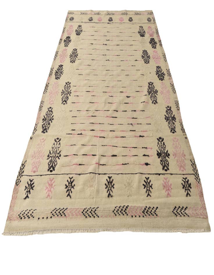 Detail image of 6' 4 x 10' 5 Hand Knotted Darya Wool Rug