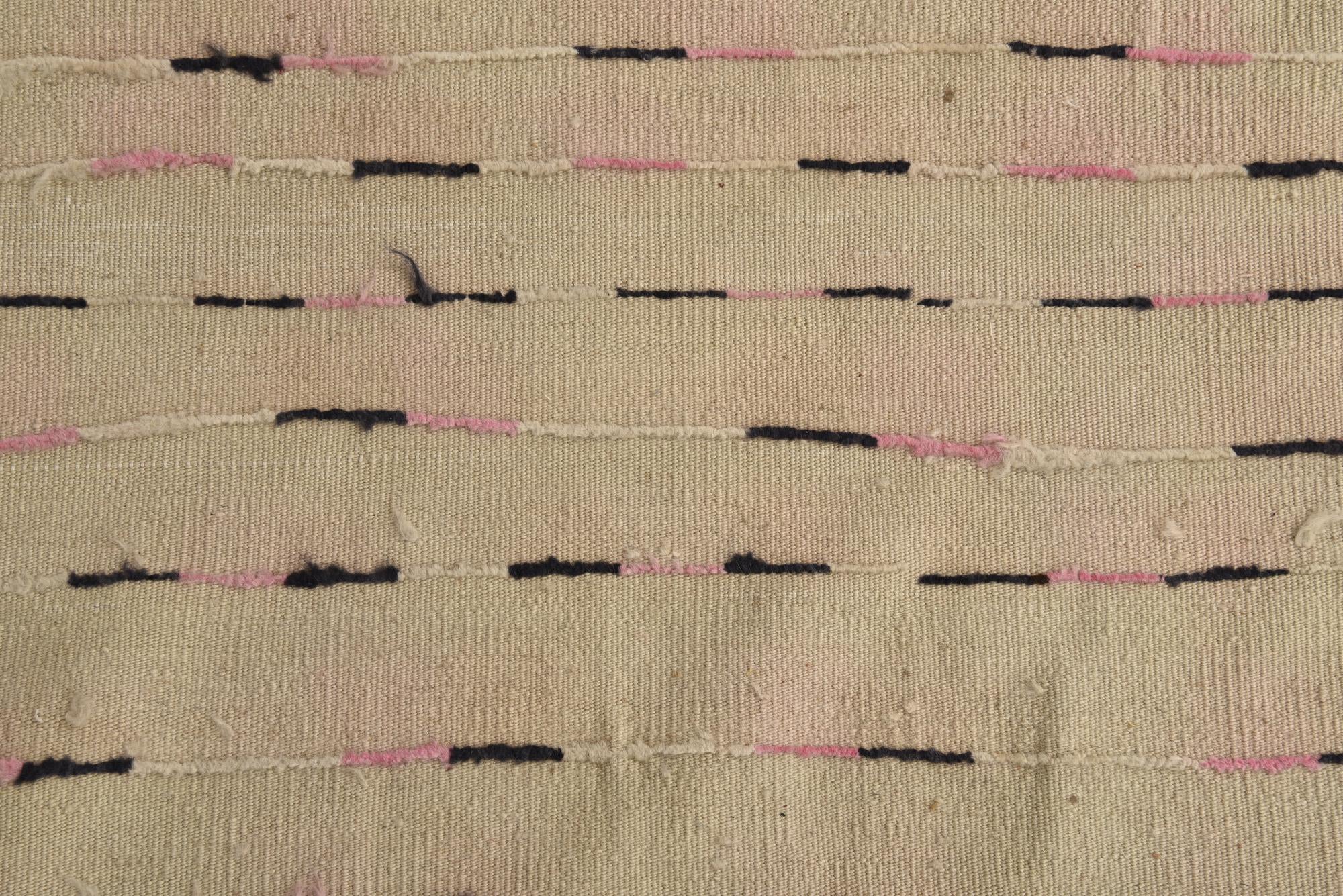 6' 4 x 10' 5 Hand Knotted Darya Wool Rug
