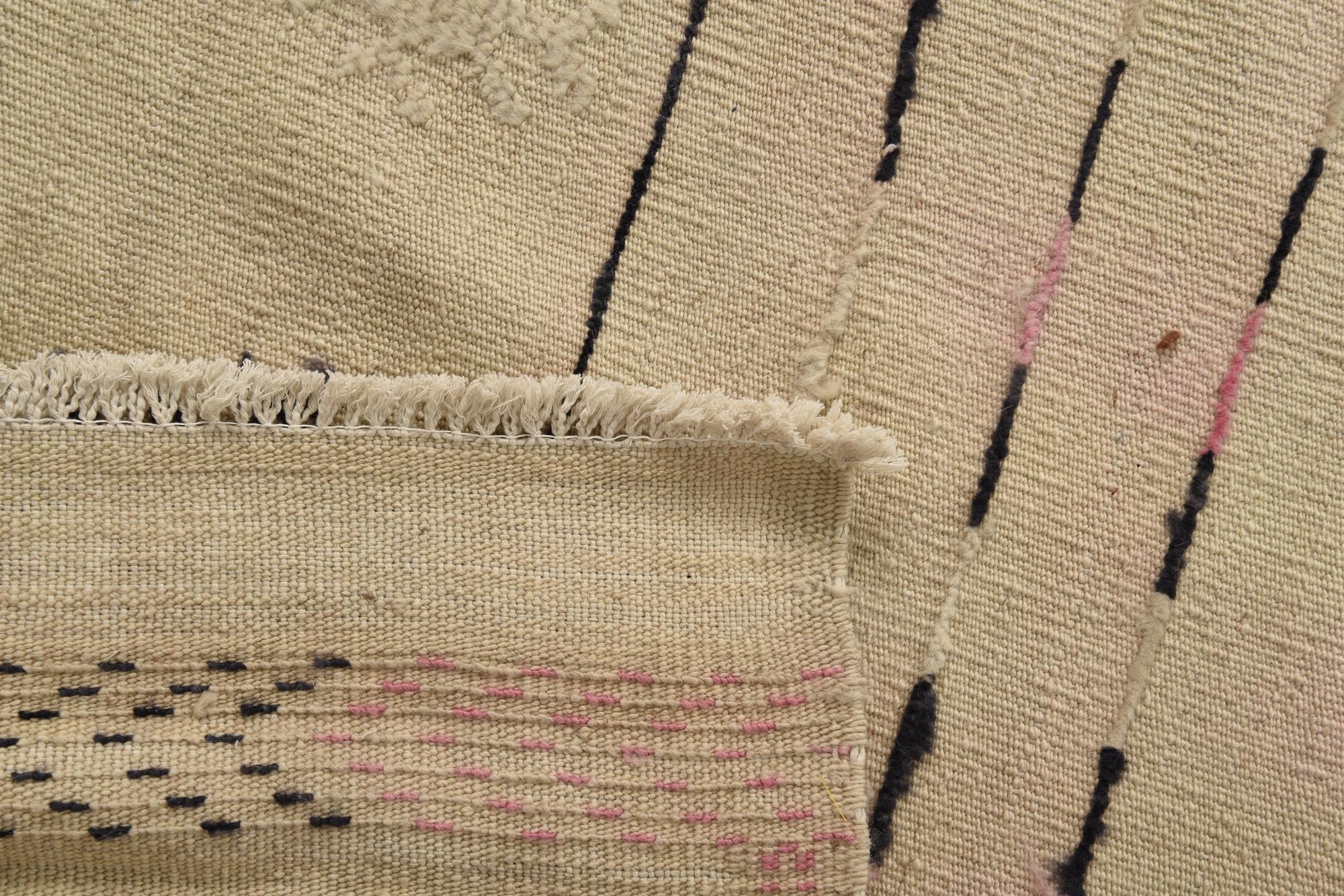 6' 4 x 10' 5 Hand Knotted Darya Wool Rug