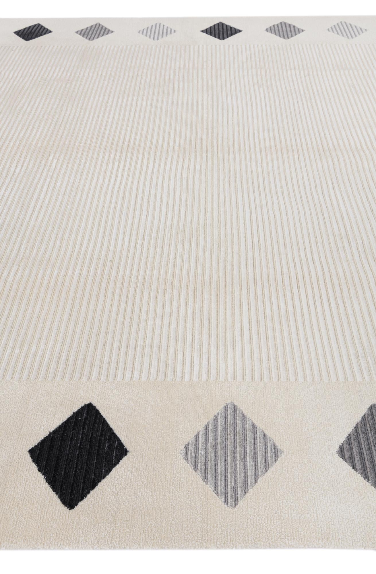 8' x 10' Hand Knotted Darya Wool Rug