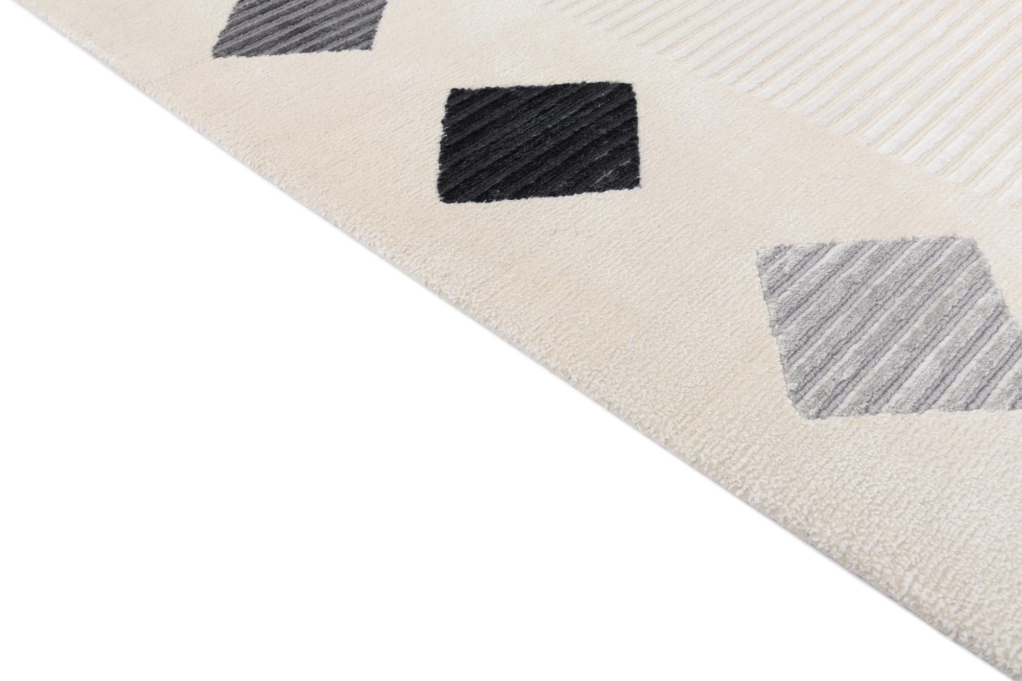 8' x 10' Hand Knotted Darya Wool Rug