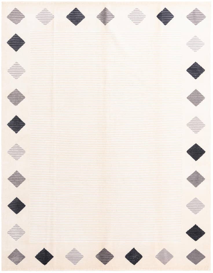 Detail image of 8' x 10' Hand Knotted Darya Wool Rug