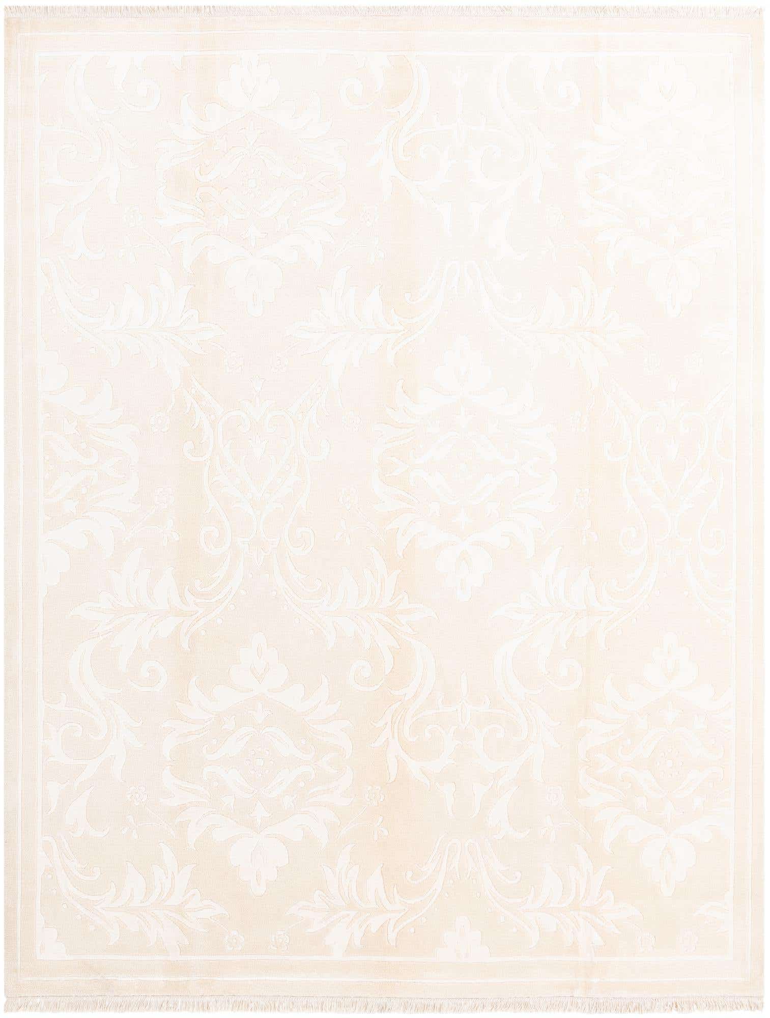 7' 9 x 9' 11 Hand Knotted Darya Wool Rug