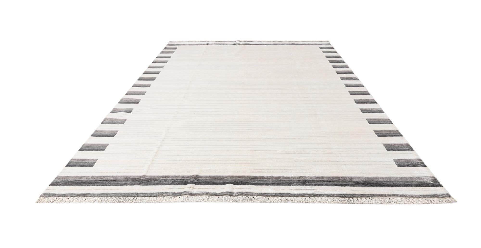 8' 1 x 11' 5 Hand Knotted Darya Wool Rug