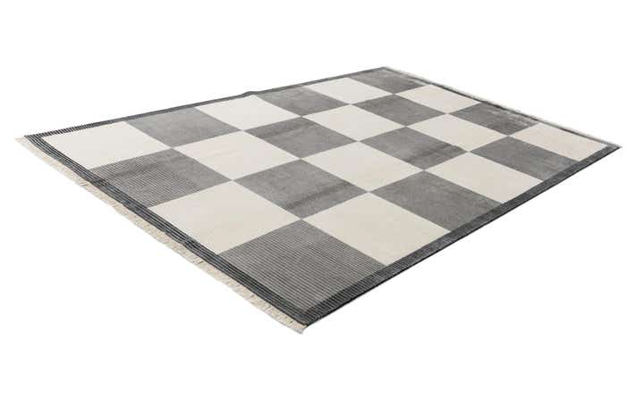 6' 5 x 9' 9 Hand Knotted Darya Wool Rug