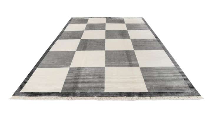 6' 5 x 9' 9 Hand Knotted Darya Wool Rug