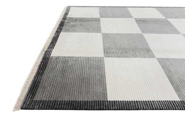 Detail image of 6' 5 x 9' 9 Hand Knotted Darya Wool Rug