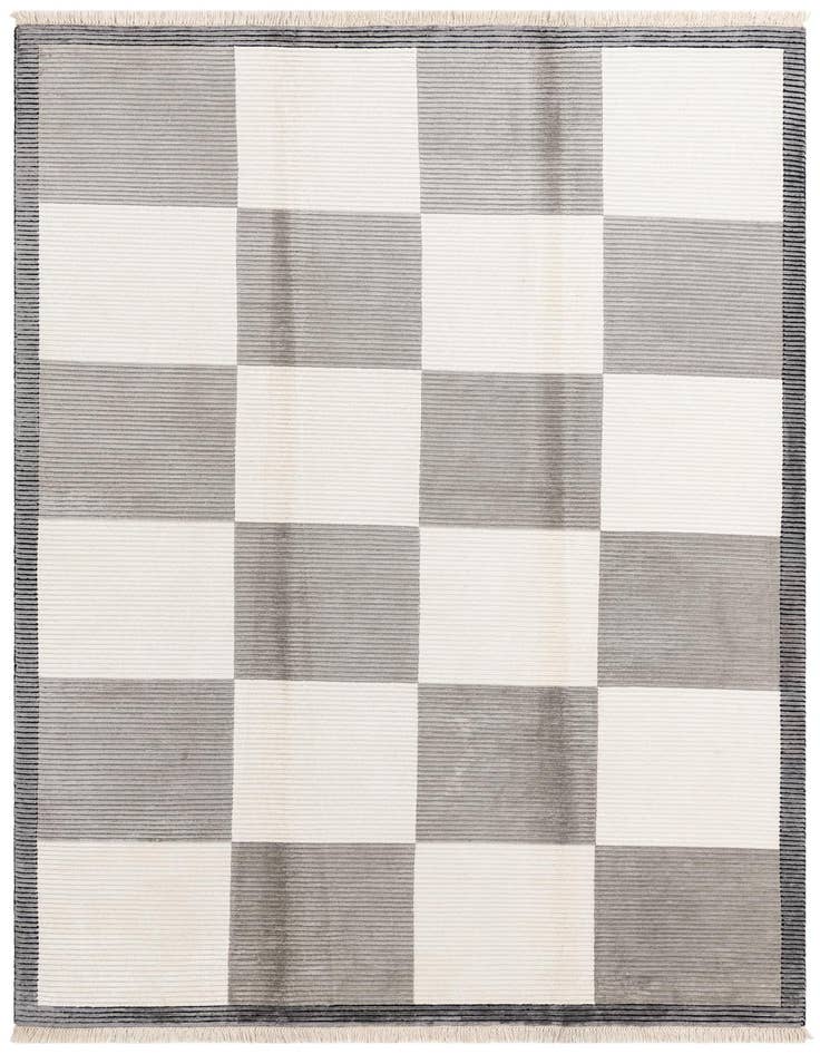 Detail image of 6' 5 x 9' 9 Hand Knotted Darya Wool Rug