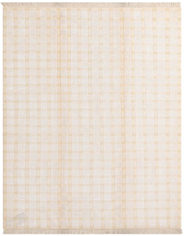 Detail image of 6' 6 x 9' 9 Hand Knotted Darya Wool Rug