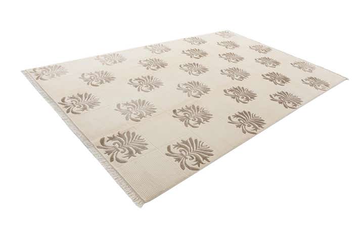 6' 7 x 10' Hand Knotted Darya Wool Rug
