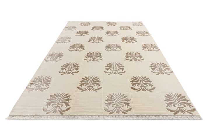 6' 7 x 10' Hand Knotted Darya Wool Rug