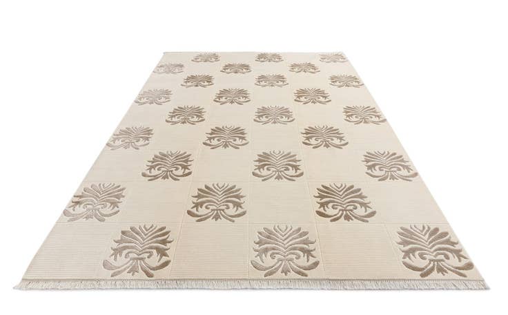 Detail image of 6' 7 x 10' Hand Knotted Darya Wool Rug