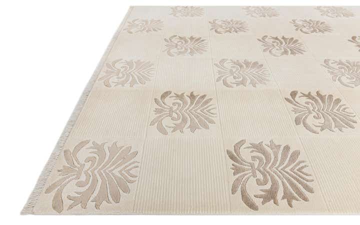 6' 7 x 10' Hand Knotted Darya Wool Rug