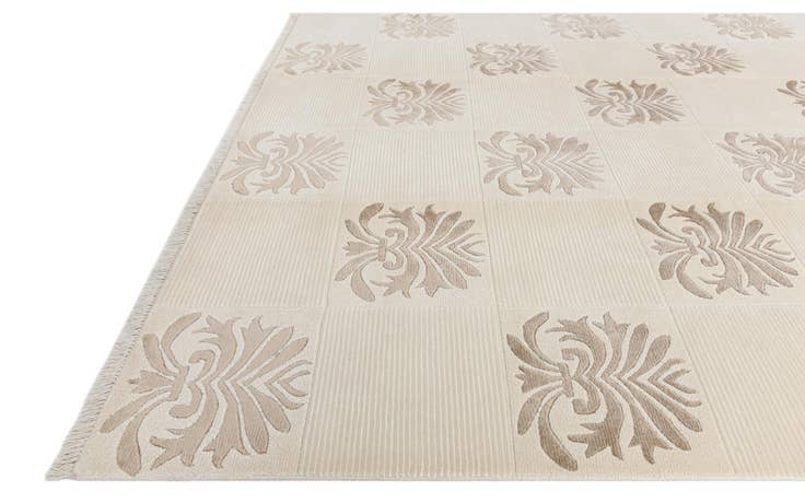 Detail image of 6' 7 x 10' Hand Knotted Darya Wool Rug