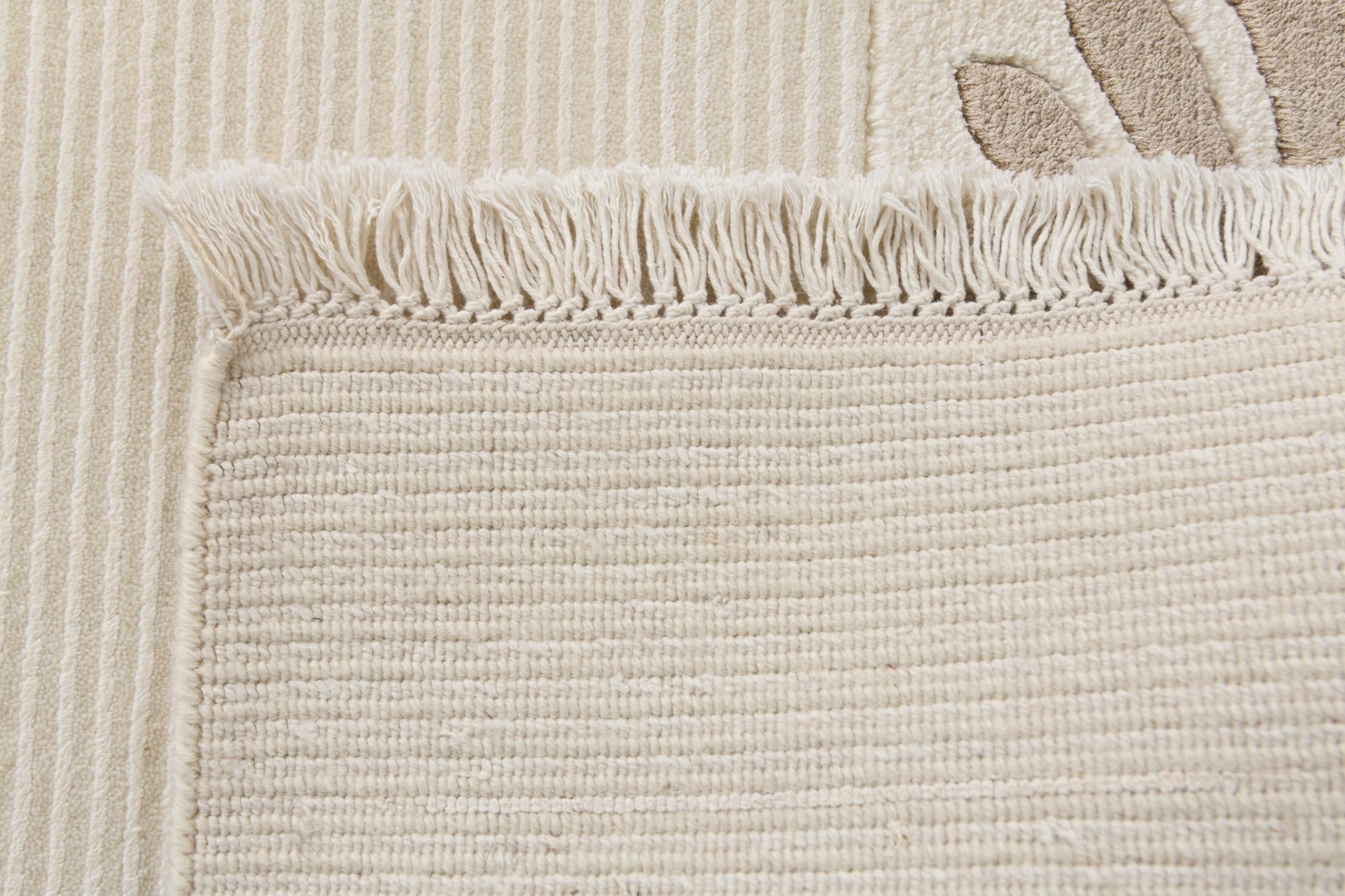 6' 7 x 10' Hand Knotted Darya Wool Rug