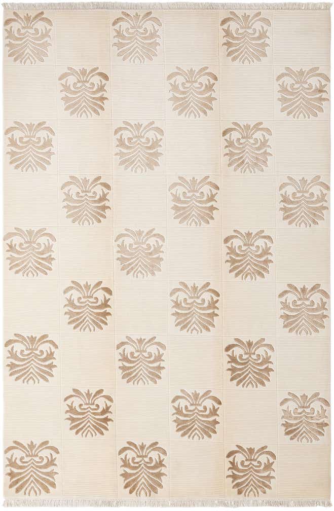6' 7 x 10' Hand Knotted Darya Wool Rug