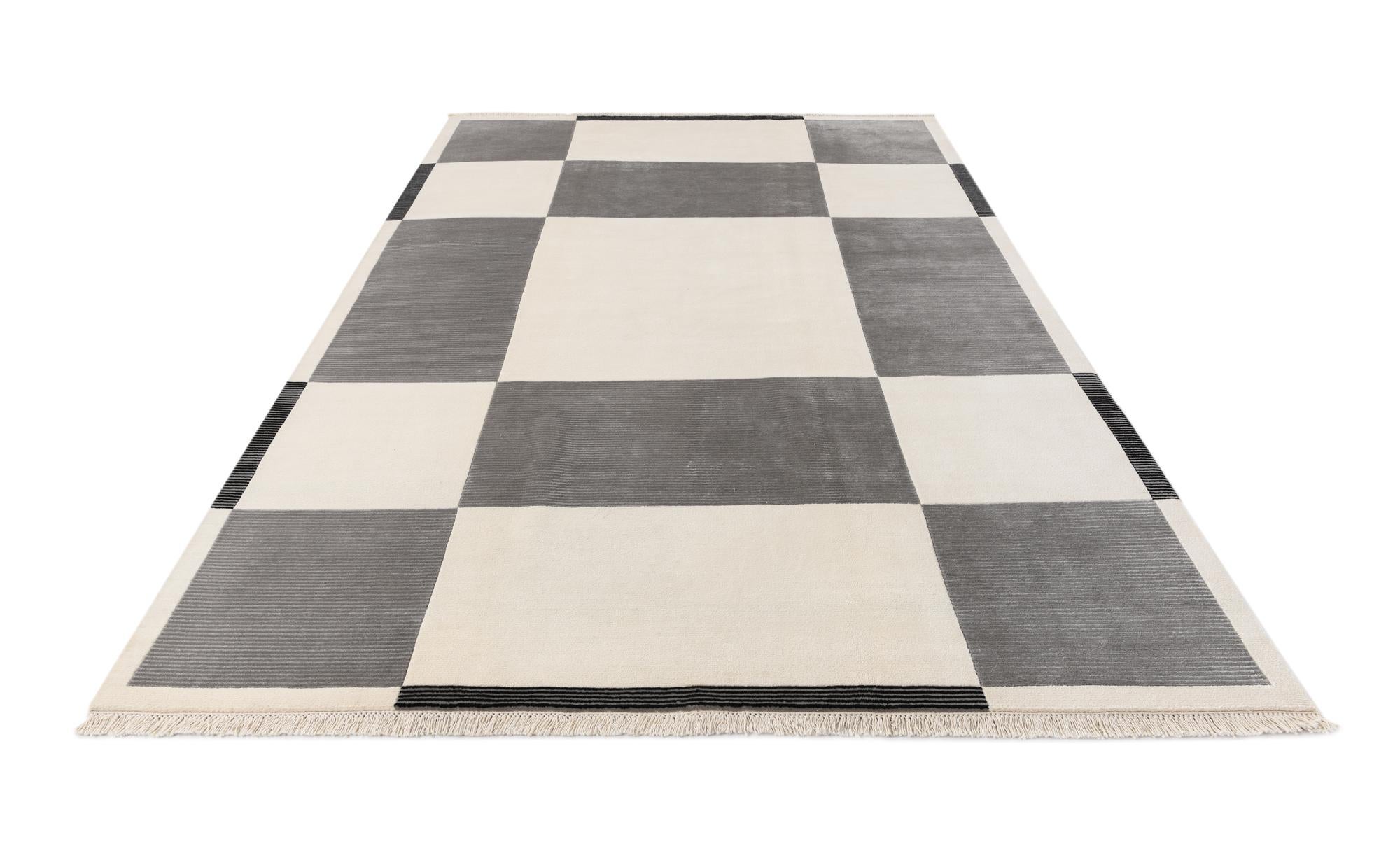 6' 6 x 9' 10 Hand Knotted Darya Wool Rug