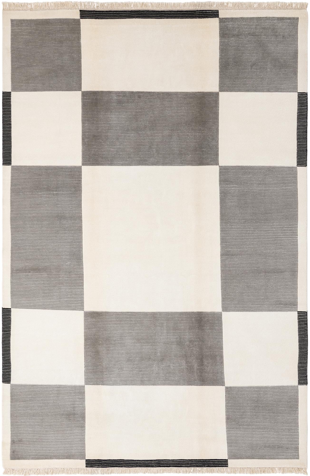 6' 6 x 9' 10 Hand Knotted Darya Wool Rug