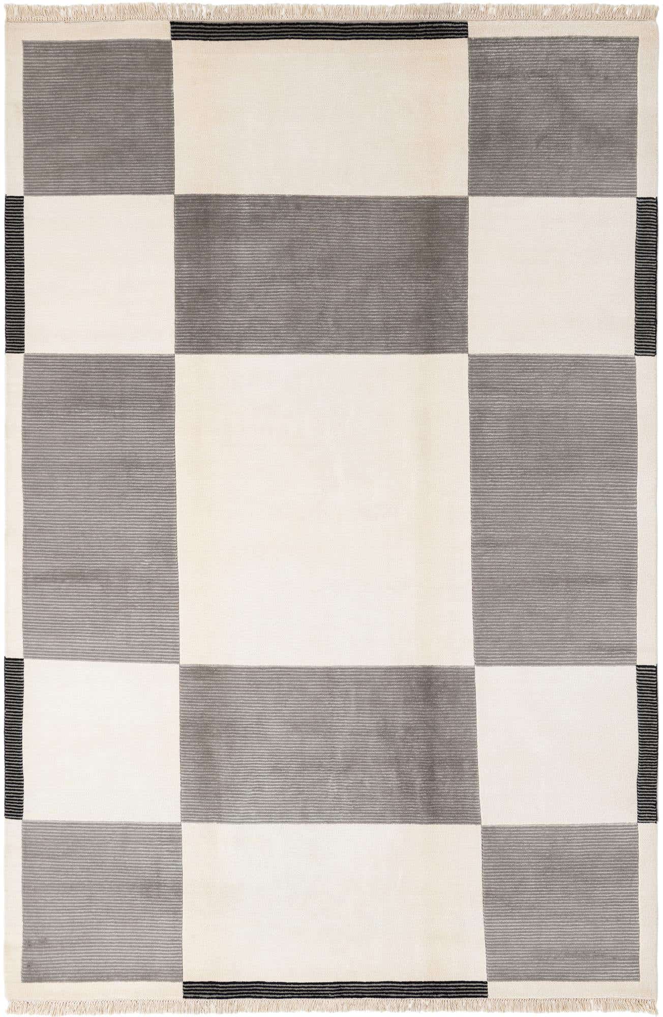 6' 6 x 9' 10 Hand Knotted Darya Wool Rug