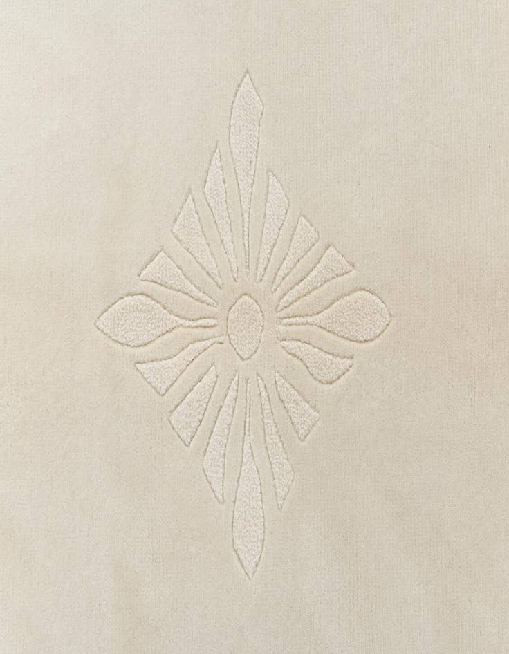 Detail image of 6' 10 x 9' 6  Hand Knotted Darya Wool Rug