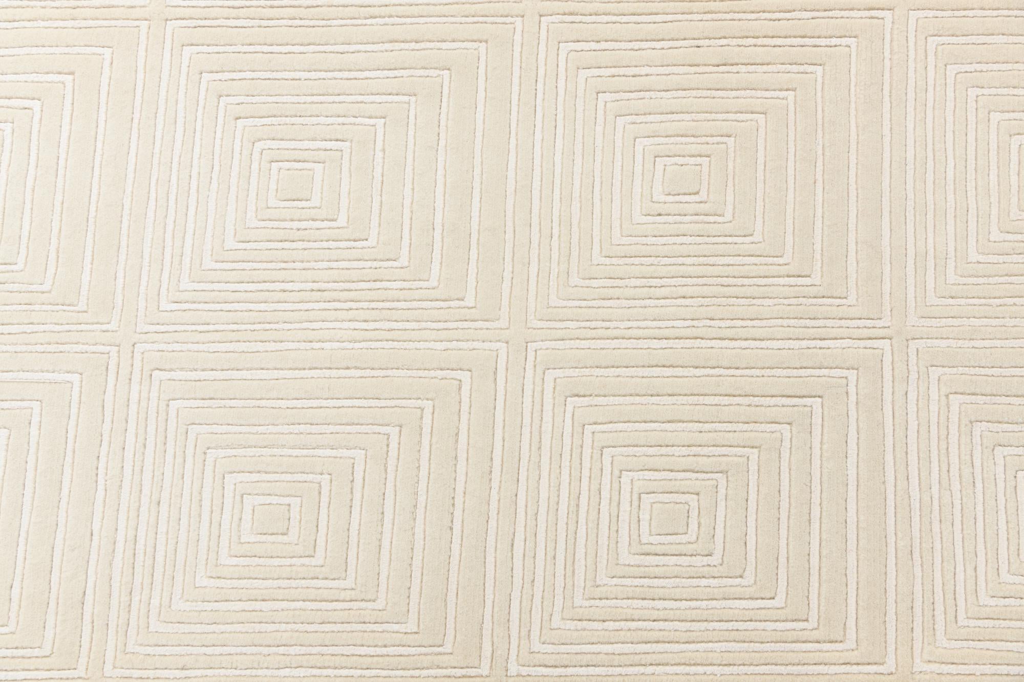6' 9 x 10' 1 Hand Knotted Darya Wool Rug