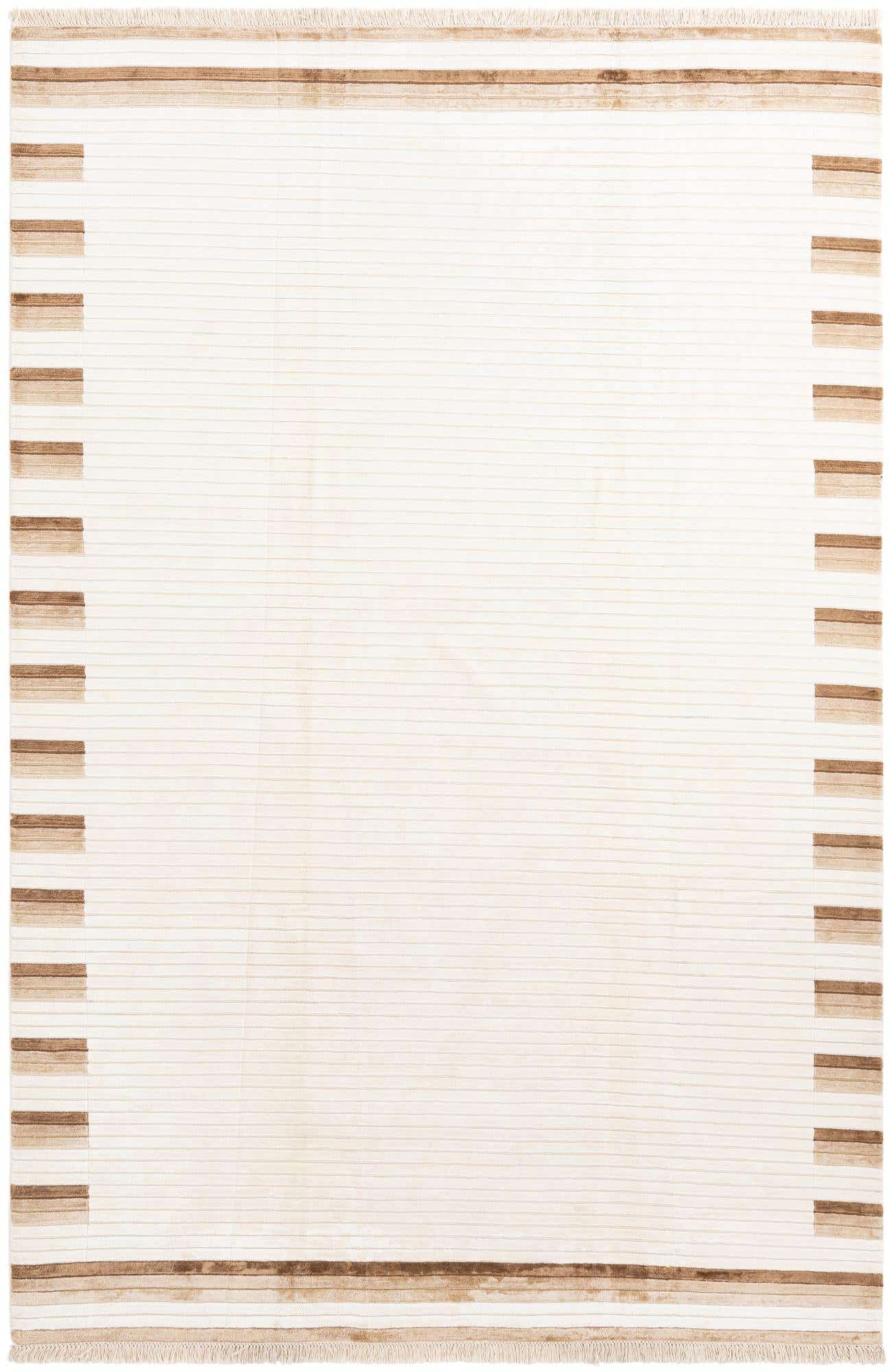 6' 5 x 9' 8 Hand Knotted Darya Wool Rug