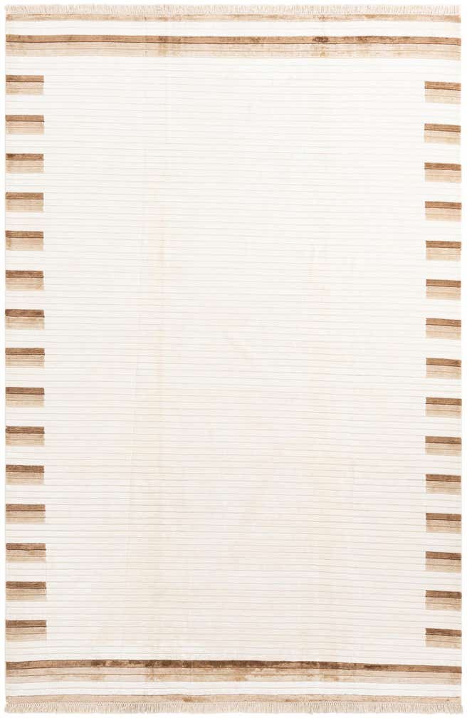 6' 5 x 9' 8 Hand Knotted Darya Wool Rug