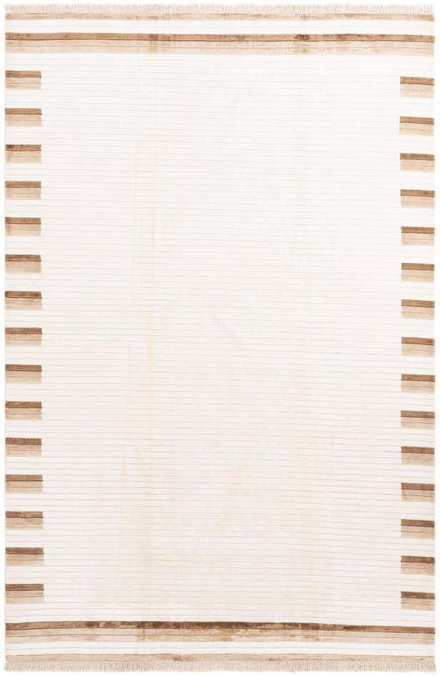 Detail image of 6' 5 x 9' 8 Hand Knotted Darya Wool Rug