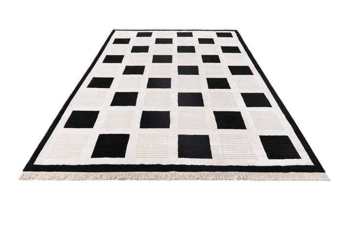 6' 7 x 9' 10 Hand Knotted Darya Wool Rug