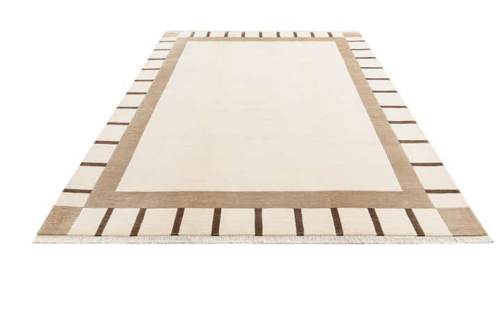 6' 9 x 9' 5 Hand Knotted Darya Wool Rug