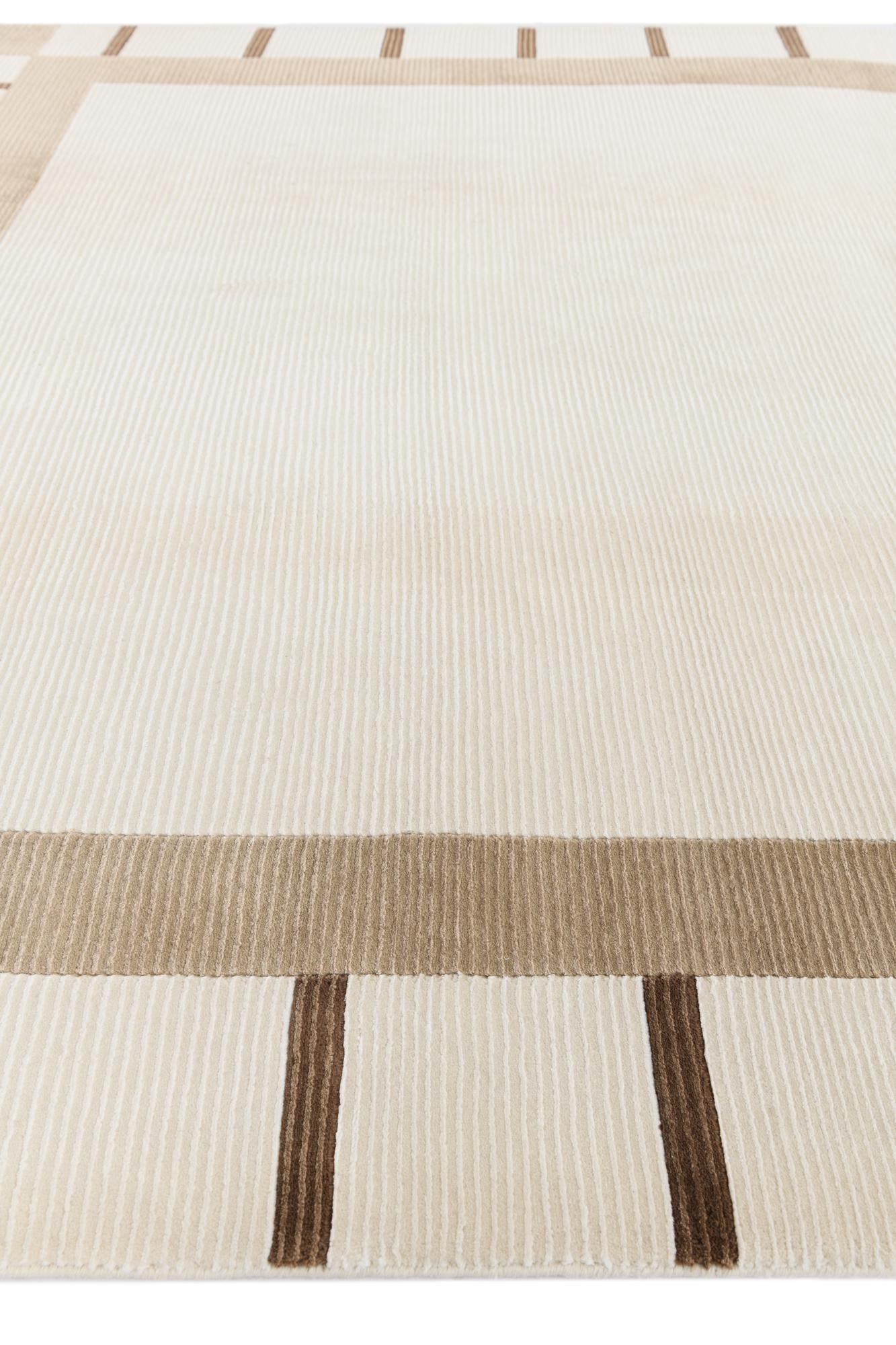 6' 9 x 9' 5 Hand Knotted Darya Wool Rug