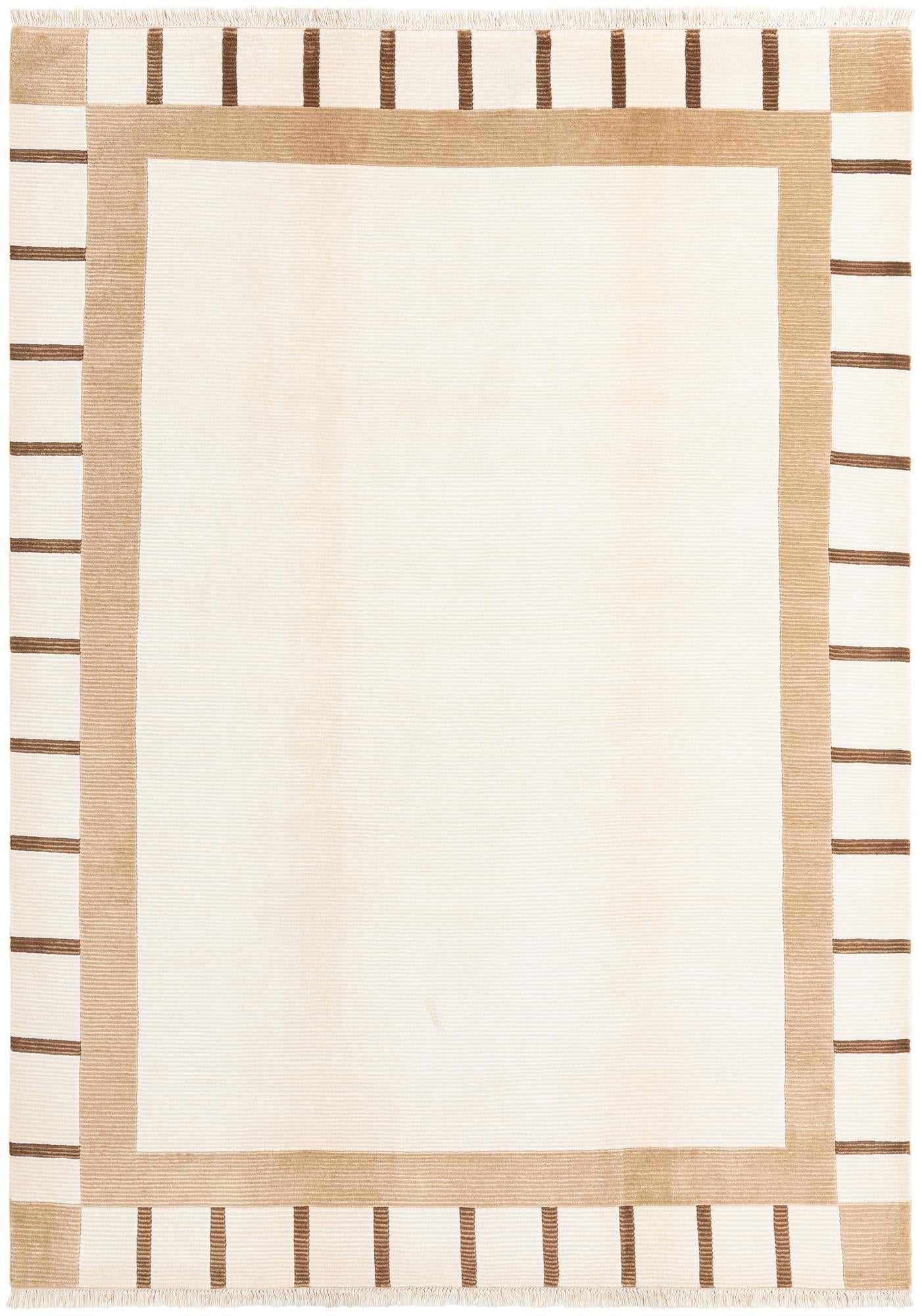 6' 9 x 9' 5 Hand Knotted Darya Wool Rug