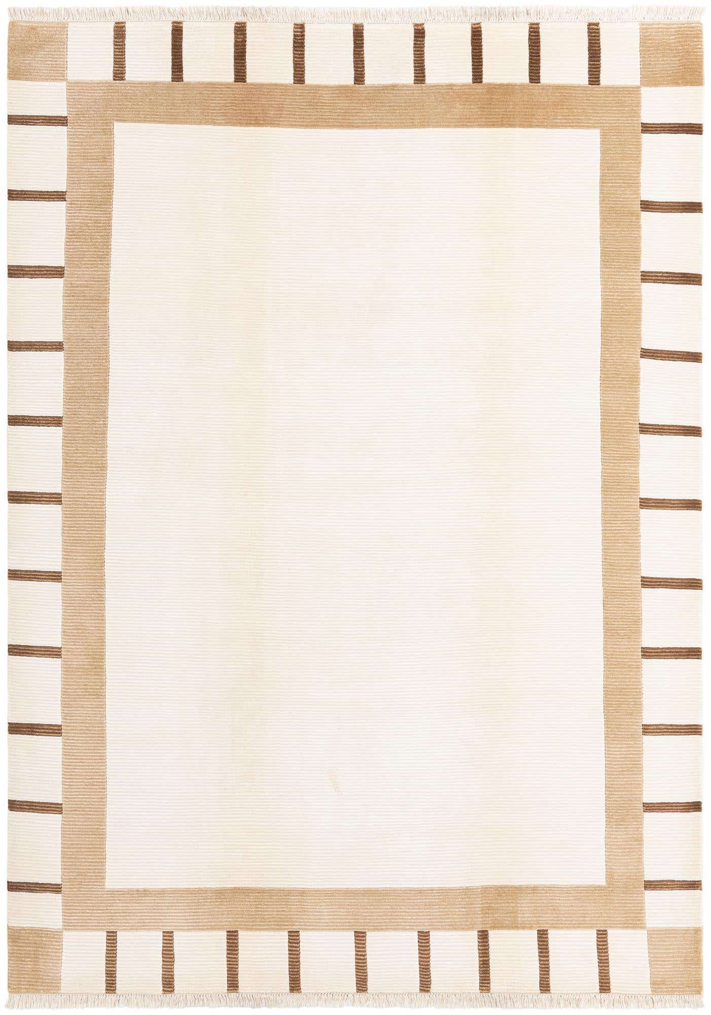 6' 9 x 9' 5 Hand Knotted Darya Wool Rug